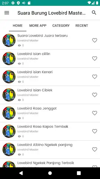 Play Suara Burung Lovebird Master  and enjoy Suara Burung Lovebird Master with UptoPlay