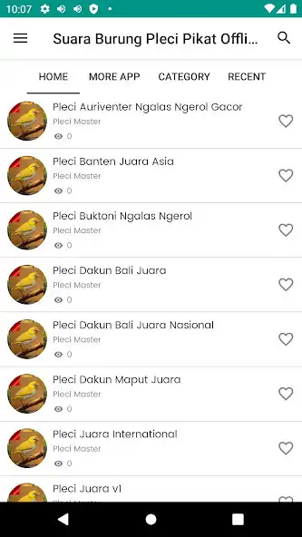 Play Suara Burung Pleci Pikat  and enjoy Suara Burung Pleci Pikat with UptoPlay