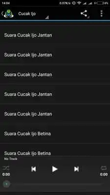 Play Suara Cucak Ijo Pilihan