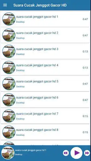 Play Suara Cucak Jenggot Gacor HD as an online game Suara Cucak Jenggot Gacor HD with UptoPlay