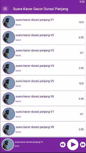 Play Suara Kacer Gacor Durasi Panjang  and enjoy Suara Kacer Gacor Durasi Panjang with UptoPlay