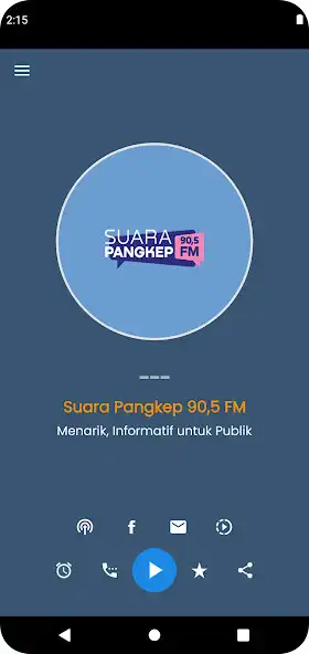Play Suara Pangkep 90,5 FM  and enjoy Suara Pangkep 90,5 FM with UptoPlay
