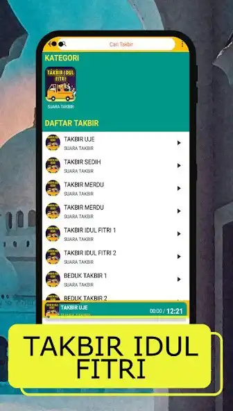 Play Suara Takbir Idul Fitri 2023  and enjoy Suara Takbir Idul Fitri 2023 with UptoPlay