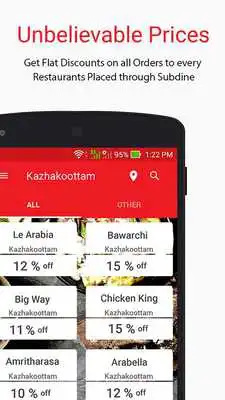 Play Subdine-Discount Food Ordering