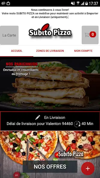 Play Subito Pizza Valenton as an online game Subito Pizza Valenton with UptoPlay