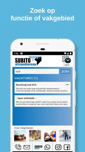 Play Subito Uitzendbureau as an online game Subito Uitzendbureau with UptoPlay