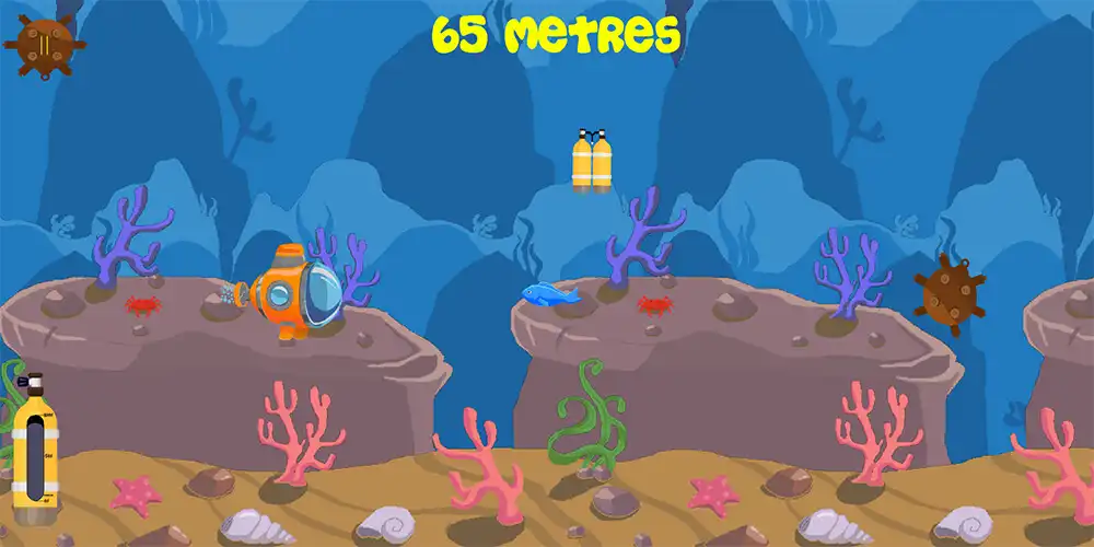 Play Submarine Dash!!