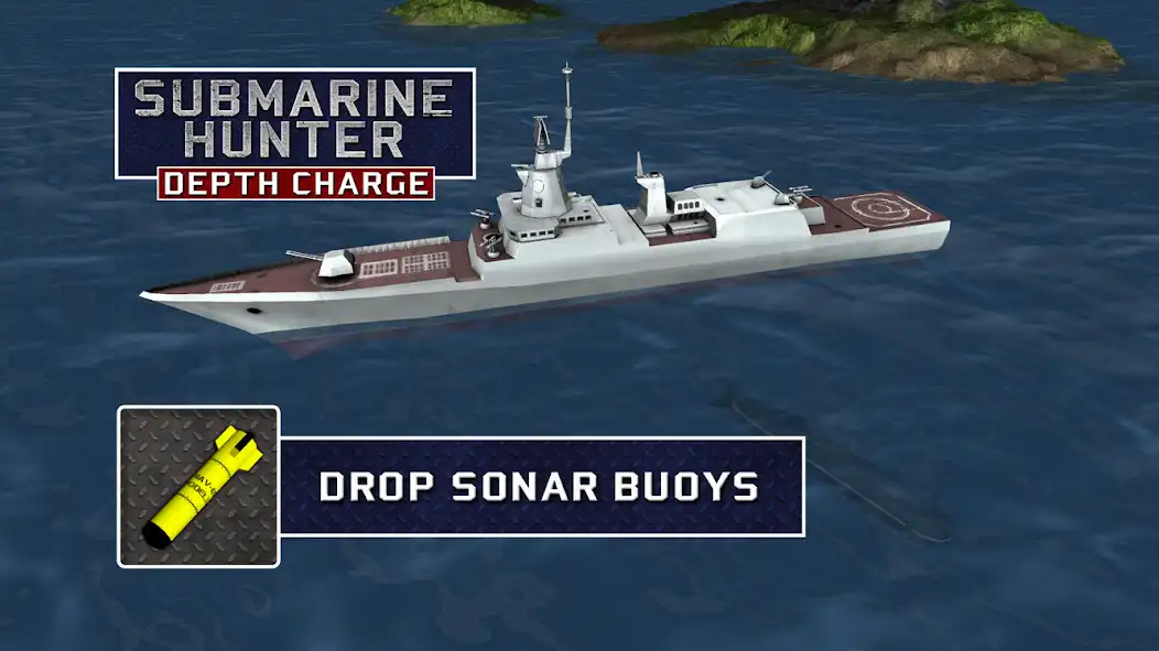 Play Submarine Hunter Depth Charge as an online game Submarine Hunter Depth Charge with UptoPlay
