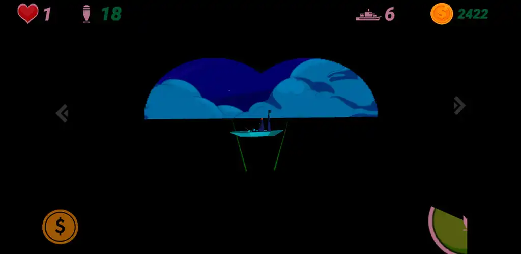 Play Submarine torpedoes:sea battle as an online game Submarine torpedoes:sea battle with UptoPlay