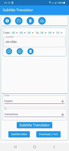 Play Subtitle Translator as an online game Subtitle Translator with UptoPlay