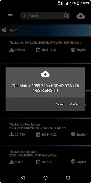 Play Subtitlez – Search and downloa as an online game Subtitlez – Search and downloa with UptoPlay