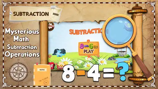 Play Subtraction Game - Crazy Maths  and enjoy Subtraction Game - Crazy Maths with UptoPlay
