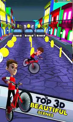 Play Subway Bike Racing Super Boy