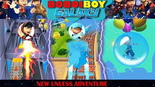Play Subway Boboiboy Adventure Game as an online game Subway Boboiboy Adventure Game with UptoPlay