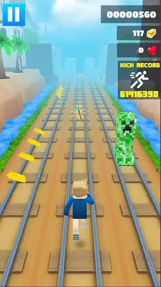 Play Subway Crafters Runner as an online game online Subway Crafters Runner with UptoPlay Play Subway Crafters Runner as an online game Subway Crafters Runner with UptoPlay