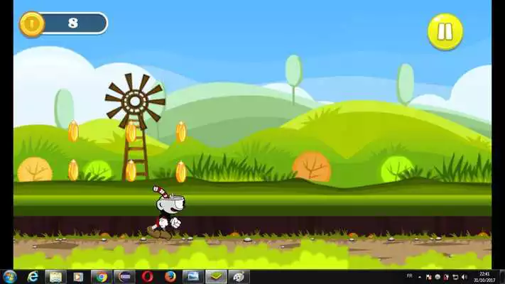 Play Subway Cuphead for halloween
