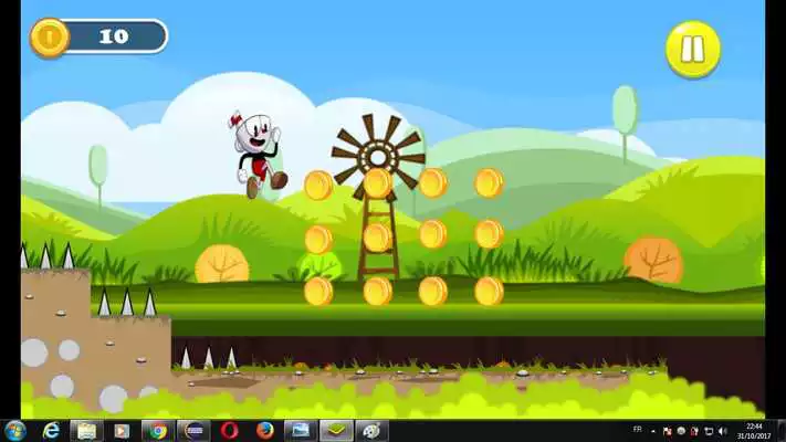 Play Subway Cuphead for halloween