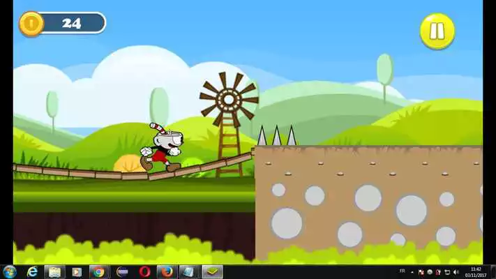 Play Subway Cuphead for halloween