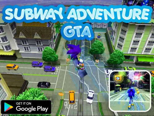 Play Subway Hedgehog Adventure City  and enjoy Subway Hedgehog Adventure City with UptoPlay