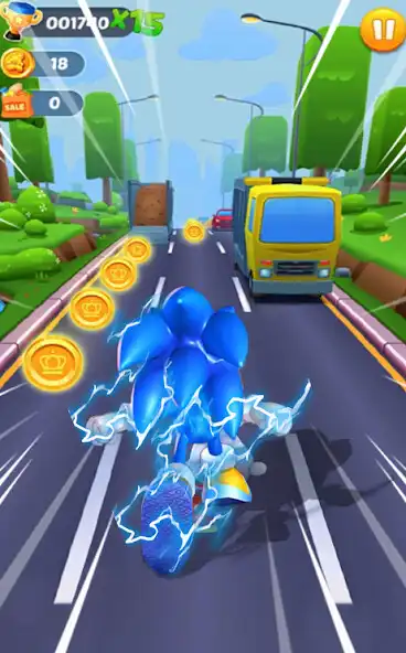 Play Subway Hedgehog Adventure City as an online game Subway Hedgehog Adventure City with UptoPlay