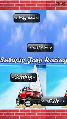 Play Subway Jeep Racing Play Subway Jeep Racing
