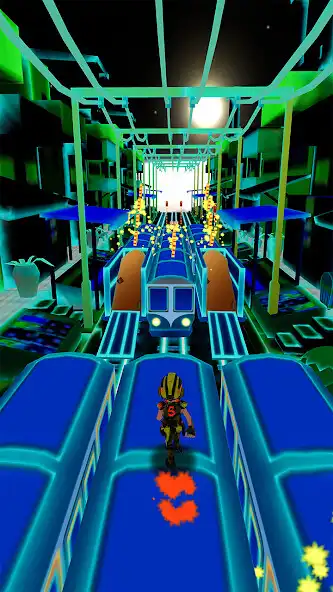 Play Subway Joker Runner as an online game Subway Joker Runner with UptoPlay