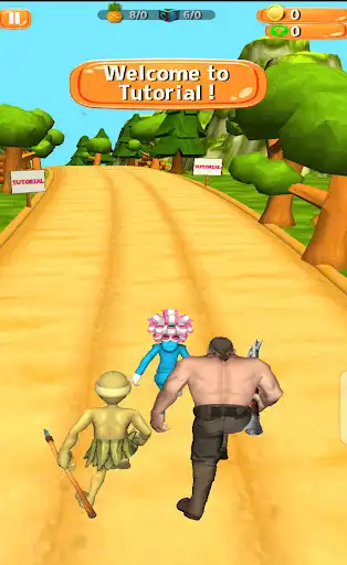 Play Subway Jungle Runners 2021 as an online game Subway Jungle Runners 2021 with UptoPlay