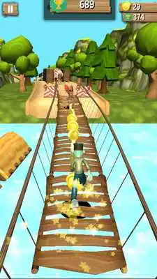 Play subway jungle zombie run