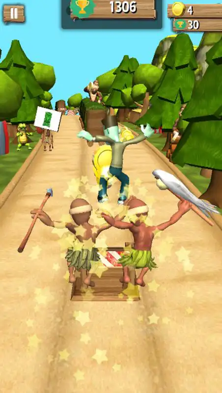 Play subway jungle zombie run