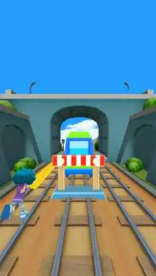 Play Subway Kids Train Rush 2018