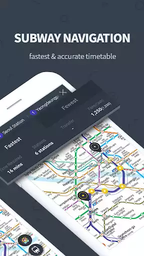 Play Subway Korea(route navigation) as an online game Subway Korea(route navigation) with UptoPlay