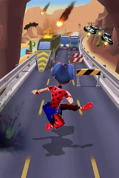 Play Subway Lady Bug Adventure  and enjoy Subway Lady Bug Adventure with UptoPlay