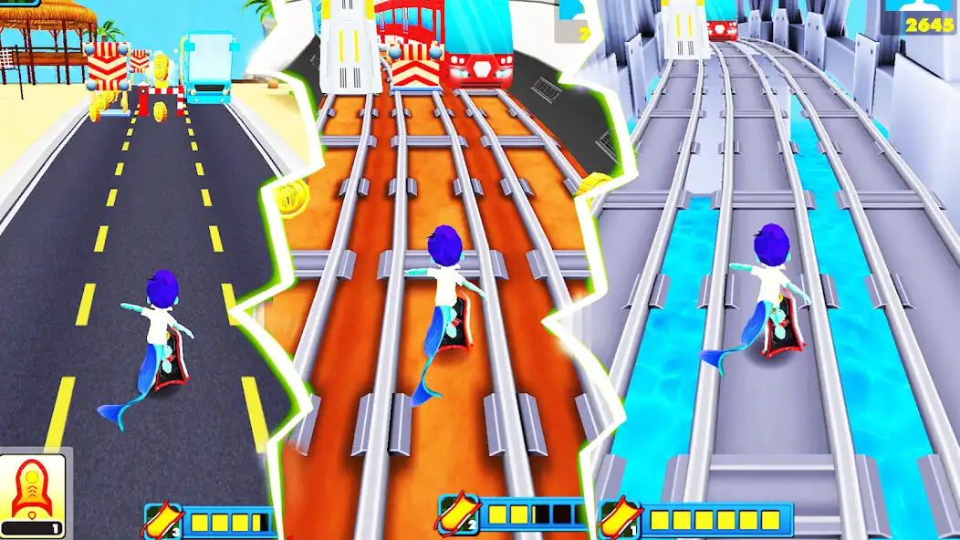 Play Subway Luca Adventure running as an online game Subway Luca Adventure running with UptoPlay
