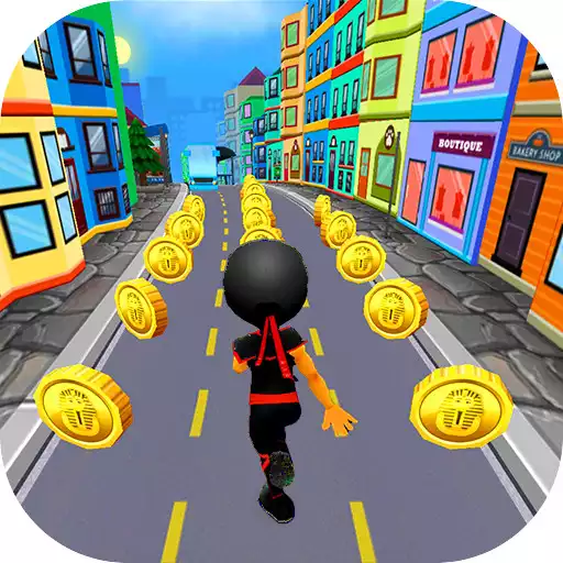 Play Subway Ninja Run:Surfer in the road APK