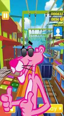 Play Subway panther Pink City Adventure