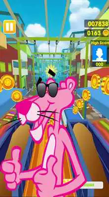 Play Subway panther Pink City Adventure