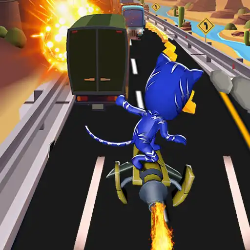 Play Subway Pj Run Hero Masks APK