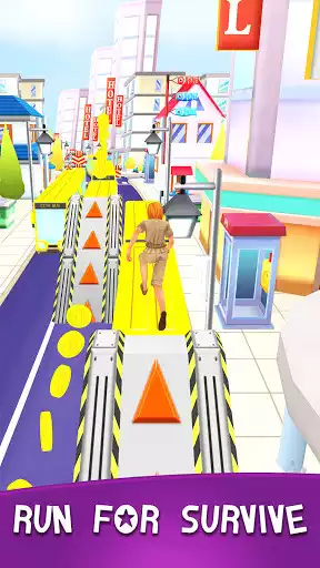 Play Subway Princess Run - Endless Running Game as an online game Subway Princess Run - Endless Running Game with UptoPlay