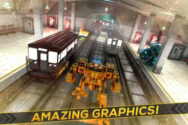 Play Subway Robots - Steel Racing