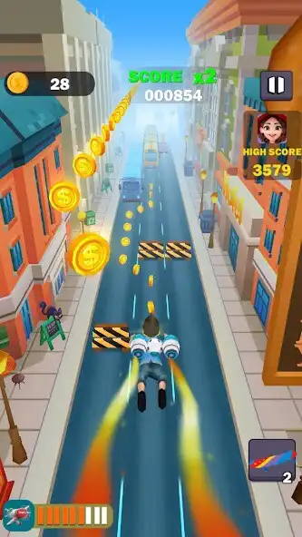 Play Subway Runner : Endless Run as an online game Subway Runner : Endless Run with UptoPlay