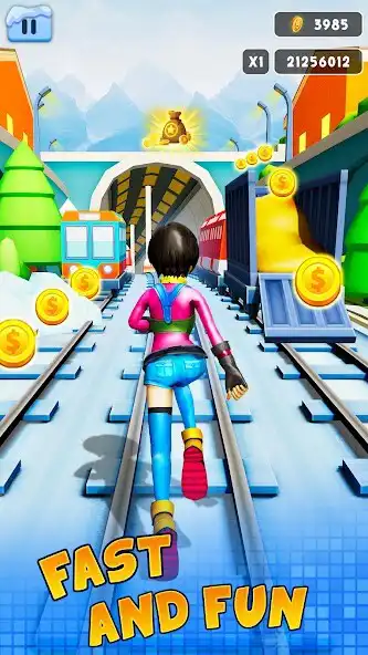 Play Subway Runner: Rush Surf Games  and enjoy Subway Runner: Rush Surf Games with UptoPlay
