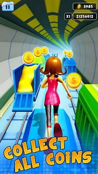 Play Subway Runner: Rush Surf Games as an online game Subway Runner: Rush Surf Games with UptoPlay