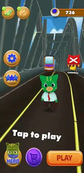 Play Sub way run as an online game Sub way run with UptoPlay