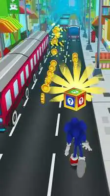 Subway Sonic Surf Dash online game with UptoPlay