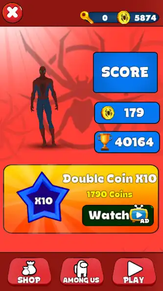 Play Subway Spider Hero Man Run as an online game Subway Spider Hero Man Run with UptoPlay