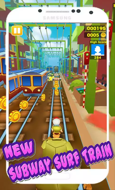 Play Subway Surf Train Adventure World