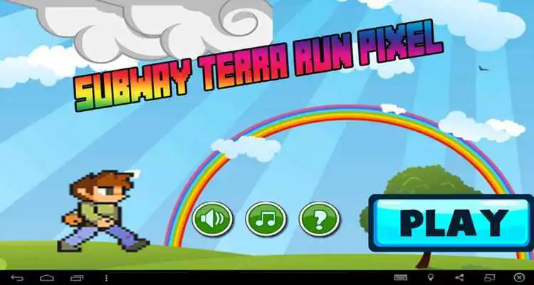 Play Subway Terrarias Run Pixel