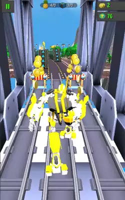Play Subway TF Bumblebee Run