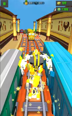 Play Subway TF Bumblebee Run