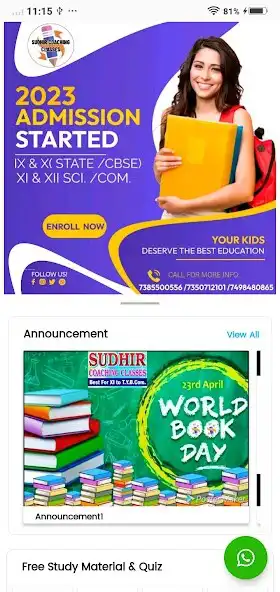 Play Sudhir Coaching Classes  and enjoy Sudhir Coaching Classes with UptoPlay